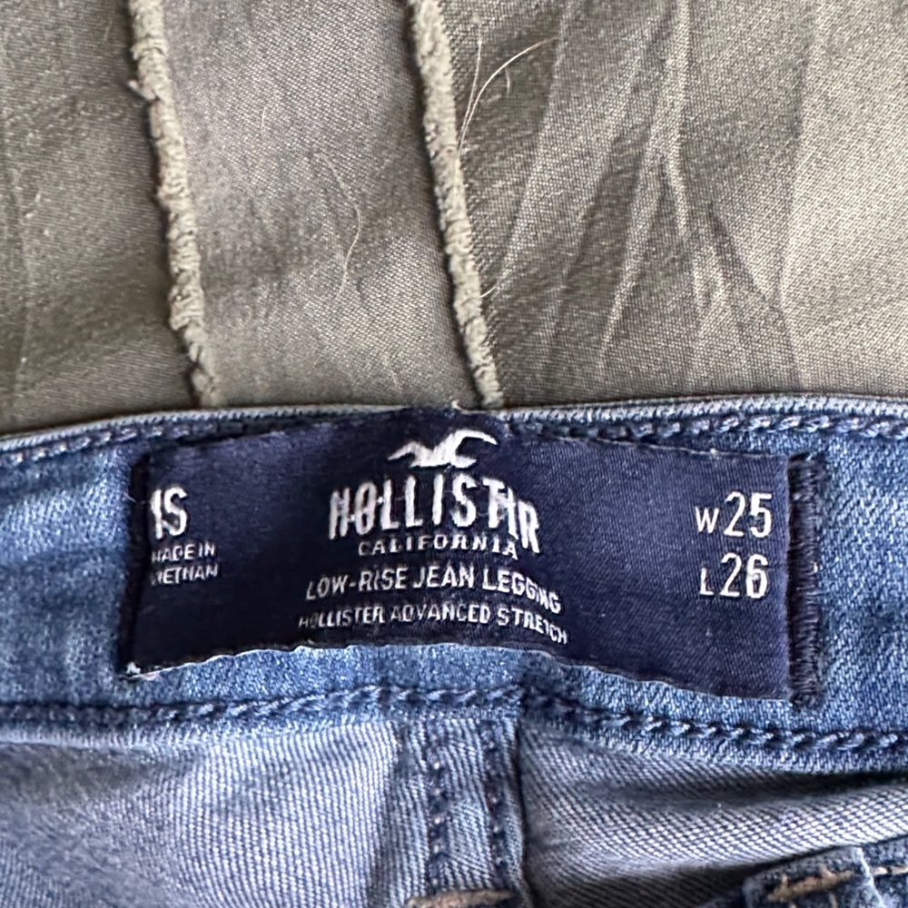 Hollister Blue Skinny Jeans